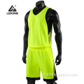 Uniforme de basquete em equipe de sublimação barata